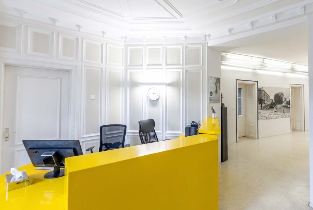 Einblick in die Zahnarztpraxis am Rosenberg in St. Gallen
