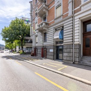 Aussenansicht der Zahnarztpraxis am Rosenberg, Rosenbergstrasse 14